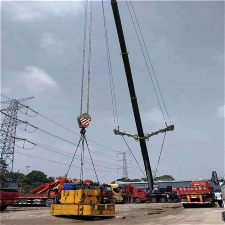 天涯镇风电设备吊装